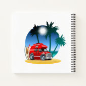 マンガのキャンパー ノートブック (裏面)