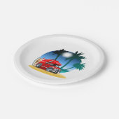 マンガのキャンパー ペーパープレート (アングル)