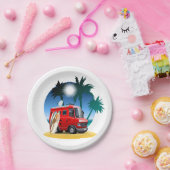 マンガのキャンパー ペーパープレート (パーティー)