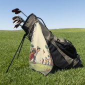 マンガのゴルフコース ゴルフタオル (グリーン)