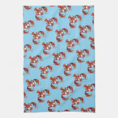 マンガのザリガニ用タオル キッチンタオル (縦)