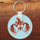 マンガのザリガニ キーホルダー (正面)