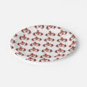 マンガのザリガニ ペーパープレート (アングル)