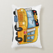 マンガのスクールバス アクセントクッション (正面(垂直))