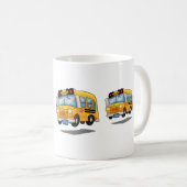 マンガのスクールバス コーヒーマグカップ (正面右)