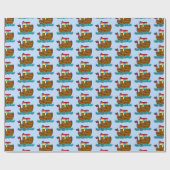 マンガのタグボート ラッピングペーパー (フラット)