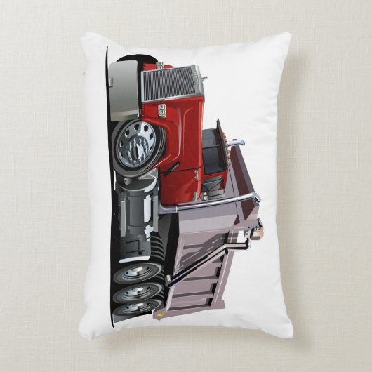 マンガのトラックのアクセント枕 アクセントクッション (正面(垂直))