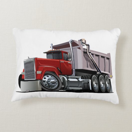 マンガのトラックのアクセント枕 アクセントクッション (裏面)