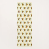 マンガのハニービー ヨガマット (裏面)