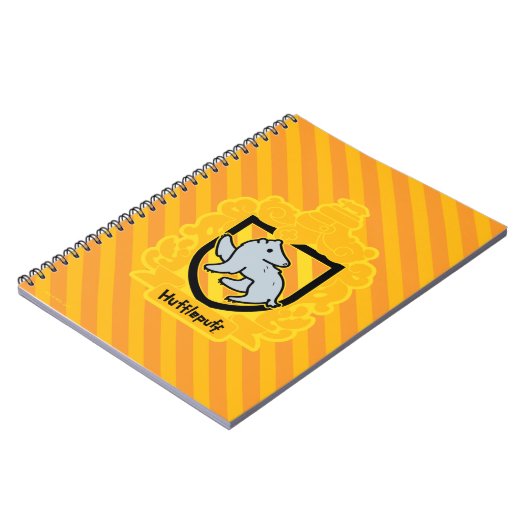 マンガのハフレパフの紋章 ノートブック (左側)