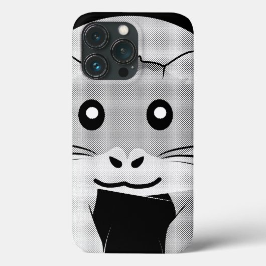 マンガのハムスターの喜び Case-Mate iPhoneケース (裏面)