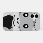 マンガのハムスターの喜び iPhone 16ケース (裏面横)