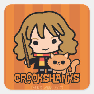 マンガのハーマイオニーとクロックスシャンクス スクエアシール