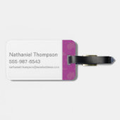 マンガのハーマイオニーとロン・ウィンガリウムレビオーサの呪文 ラゲッジタグ (裏面横)