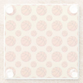 マンガのバスケットボール ガラスコースター (裏面)