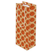 マンガのバスケットボール ワインギフトバッグ (正面アングル)