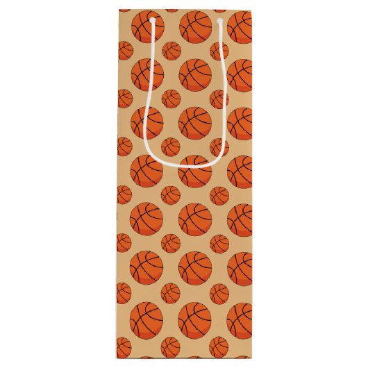 マンガのバスケットボール ワインギフトバッグ (正面)