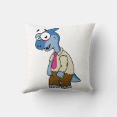 マンガのパラショロフォスがゾンビの格好をした。 クッション (裏面)