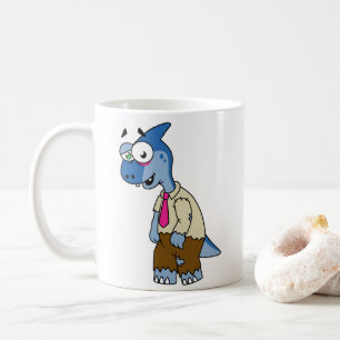 マンガのパラショロフォスがゾンビの格好をした。 コーヒーマグカップ
