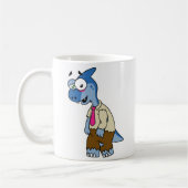 マンガのパラショロフォスがゾンビの格好をした。 コーヒーマグカップ (左)