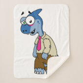 マンガのパラショロフォスがゾンビの格好をした。 シェルパブランケット (正面)