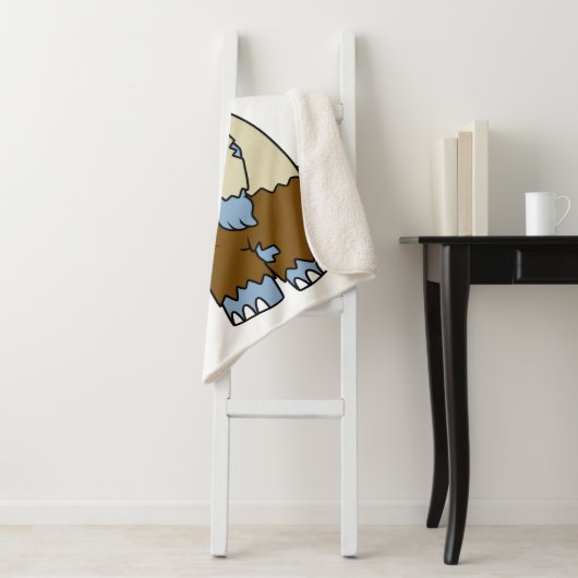 マンガのパラショロフォスがゾンビの格好をした。 シェルパブランケット (インサイチュ)