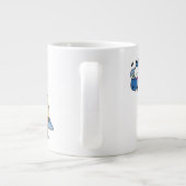 マンガのパラショロフォスがゾンビの格好をした。 ジャンボコーヒーマグカップ (裏面)