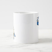 マンガのパラショロフォスがゾンビの格好をした。 ジャンボコーヒーマグカップ (正面)