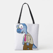 マンガのパラショロフォスがゾンビの格好をした。 トートバッグ (裏面)