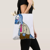 マンガのパラショロフォスがゾンビの格好をした。 トートバッグ (クローズアップ)