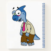 マンガのパラショロフォスがゾンビの格好をした。 ノートブック (裏面)