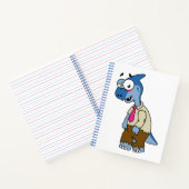 マンガのパラショロフォスがゾンビの格好をした。 ノートブック (内部)