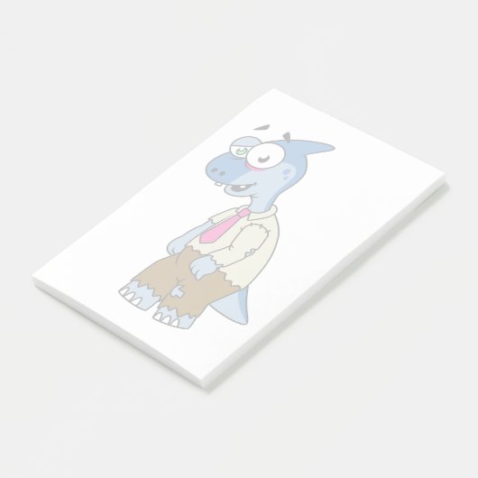 マンガのパラショロフォスがゾンビの格好をした。 ポストイット (アングル)