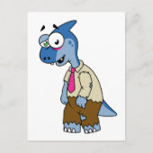 マンガのパラショロフォスがゾンビの格好をした。 ポストカード (正面)