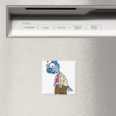 マンガのパラショロフォスがゾンビの格好をした。 マグネット (インサイチュ (食洗機))