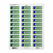 マンガのヒヤシンス・マカオ ラベル (フルシート)