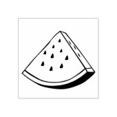 マンガのフルーツスイカ切りウッドアートスタンプ ラバースタンプ (インプリント)