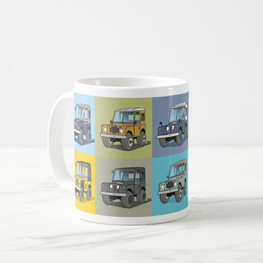 マンガのマグカップ コーヒーマグカップ (正面左)