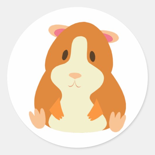 マンガのマフィンのシール ラウンドシール (正面)