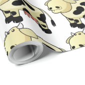 マンガのミルク牛 ラッピングペーパー (ロールコーナー)