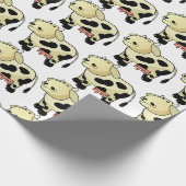 マンガのミルク牛 ラッピングペーパー (角)