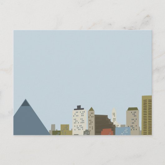 マンガのメンフィス ポストカード (正面)