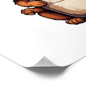 マンガのリスイラストレーション ポスター (角)