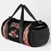 マンガのレトロトラック「ビッグリグ」 ダッフルバッグ (右コーナー)