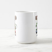 マンガのレトロラットロッド コーヒーマグカップ (中央)