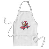 マンガのロードレイジ・ウーマン スタンダードエプロン (正面)