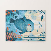 マンガの優しいマネージャ(海) ジグソーパズル (横)