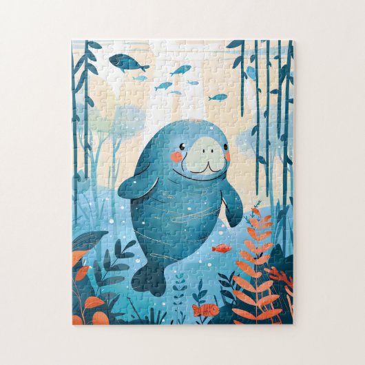 マンガの優しいマネージャ(海) ジグソーパズル (縦)