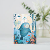 マンガの優しいマネージャ(海) ポストカード (スタンド正面)