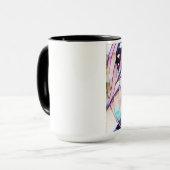 マンガの女の子 マグカップ (正面左)